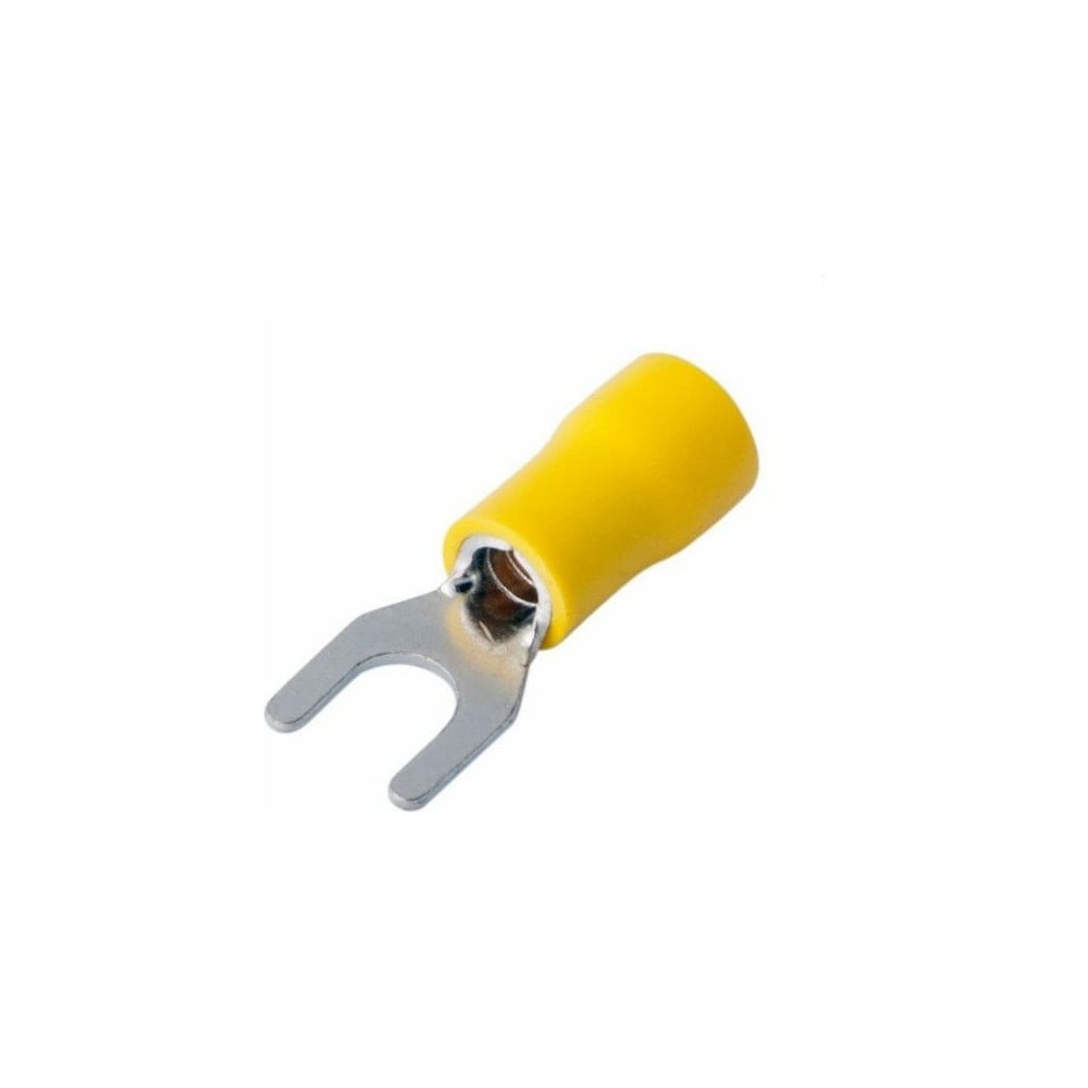 фото Вилочный изолированный наконечник rexant, 5.3 мм, 4-6 мм?, желтый 08-0152