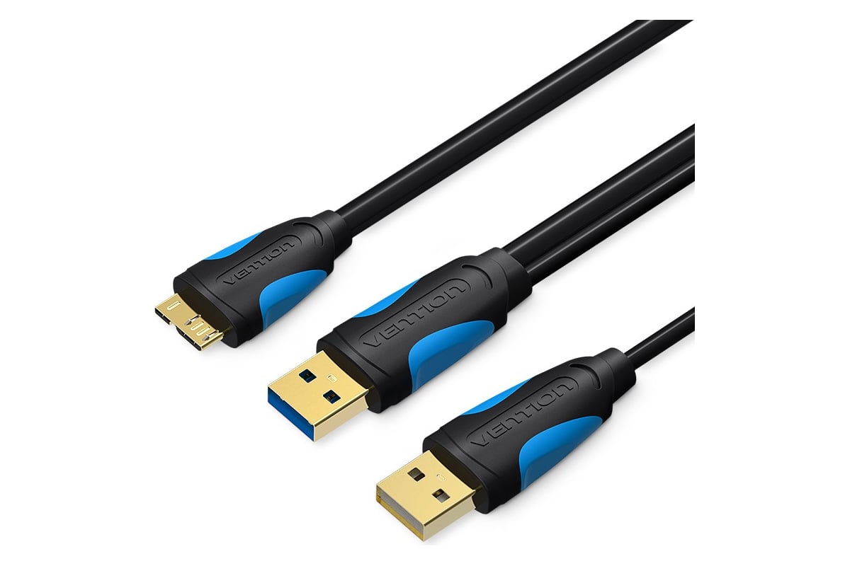 Кабель VENTION USB 3 0 AM micro B USB 2 0 AM 0 5м CQPBD выгодная