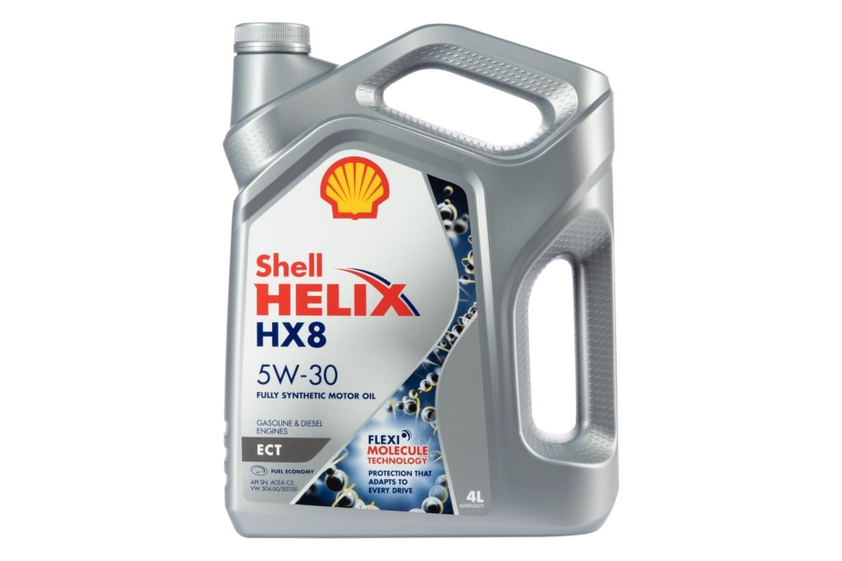 Масло Shell Helix HX8 ECT 5W 30 4 л 550048035 выгодная цена отзывы