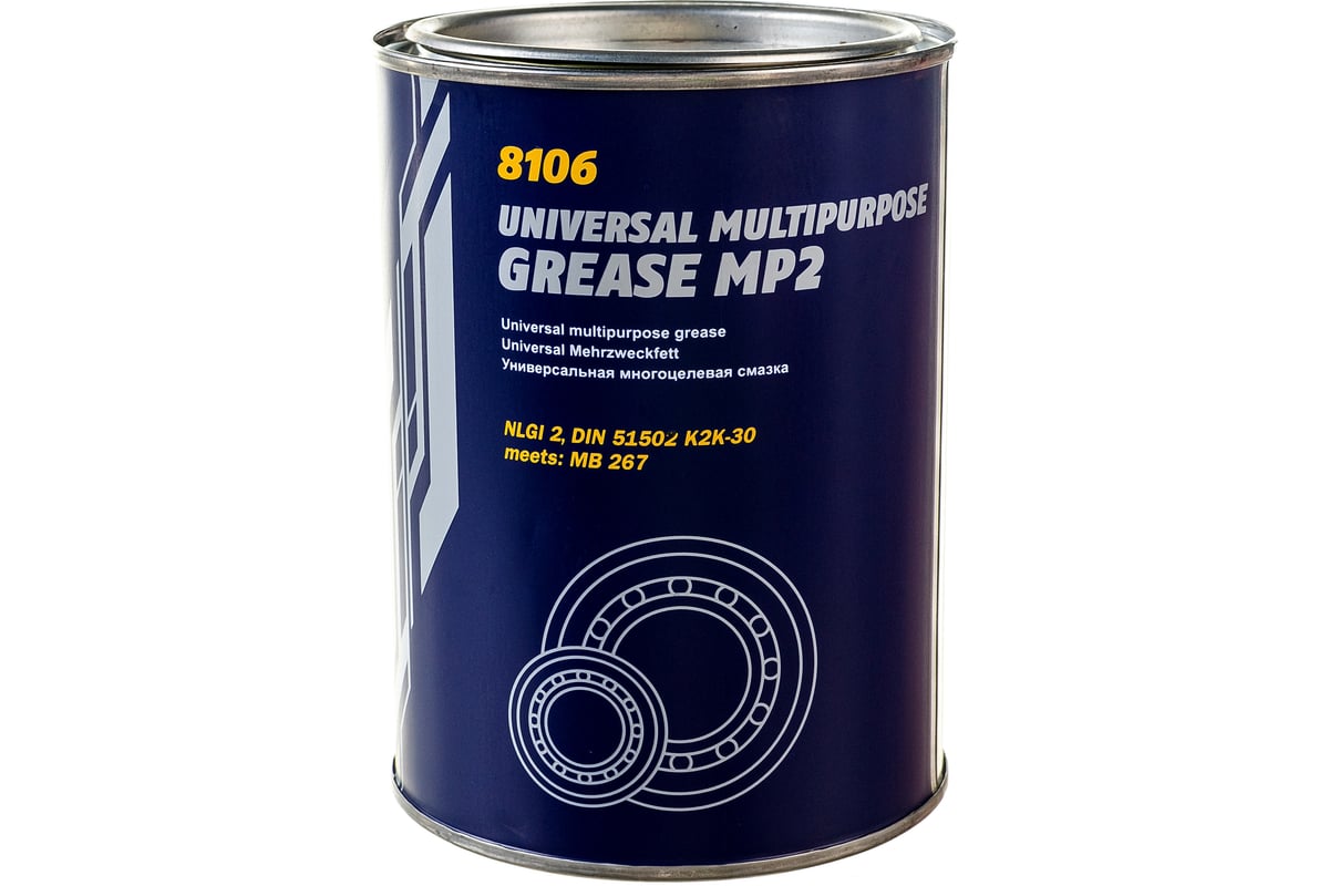 Многоцелевая густая смазка MANNOL MP 2 Universal Multipurpose Grease