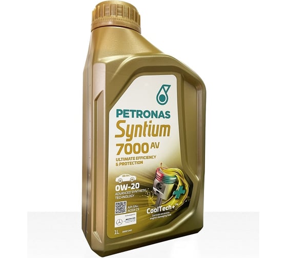 Синтетическое моторное масло Petronas SYNTIUM 7000 AV 0W20 1л