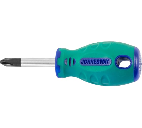 Стержневая крестовая отвертка Jonnesway D71P238 ANTI SLIP GRIP PH2x38