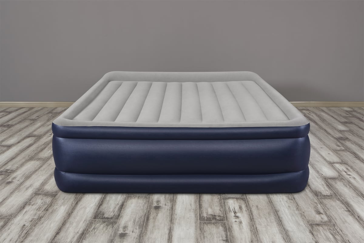 Надувная кровать с подголовником Bestway Tritech Airbed 203x193x56