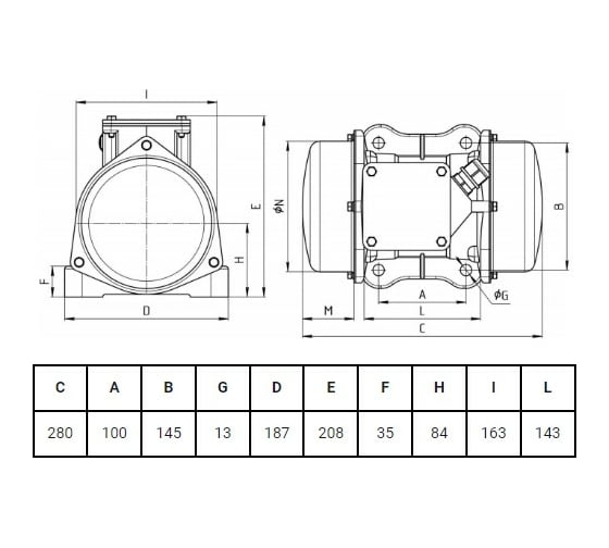 Вибратор Красный Маяк 99