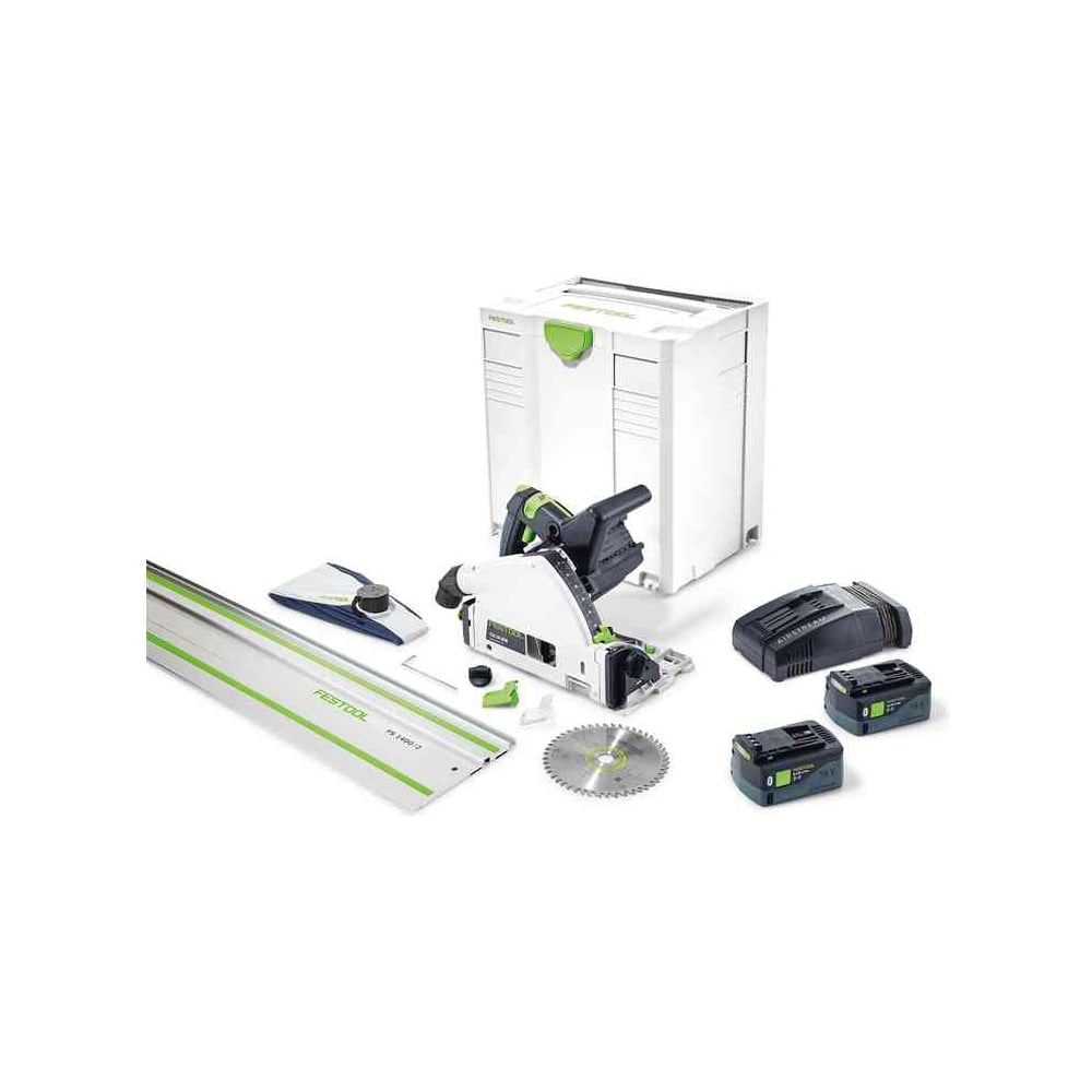 Аккумуляторная погружная пила FESTOOL TSC 55 Li 5 2 REBI Set FS 575745