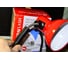 Настольный светильник, красный, 230V, 60W Ultraflash UF-301P С04 12898 7