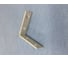 Уголок VORMANN 50х50х15х2 мм, оцинкованный, цвет: белый 00180 050 W 2