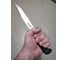 Тактический нож Kizlyar Supreme Vector сталь AUS-8 Stonewash рукоять из черного кратона 4610094293040 6