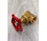 Клиновая задвижка Giacomini латунь R55 Ду 20 Ру16 ВР маховик R55Y004 007-1516 8