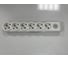 6-местная колодка Ovivo с заземлением, с выключателем, 700-000000-126 5