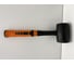 Киянка BOHRER 680 г, рукоятка фиберглас с резиновым покрытием, круглый боек, черная резина 45013268 2