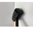 Киянка BOHRER 680 г, рукоятка фиберглас с резиновым покрытием, круглый боек, черная резина 45013268 3