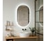 Зеркало Look с фоновой подсветкой, к/с, диммером 450х900 Reflection RF4412DR 13