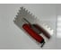 Гребёнка из нержавеющей стали с ручкой COMENSAL BRAVO SOFT 130х270 4х4, 10х10 905-41 2