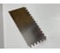 Гребёнка из нержавеющей стали с ручкой COMENSAL BRAVO SOFT 130х270 4х4, 10х10 905-41 4