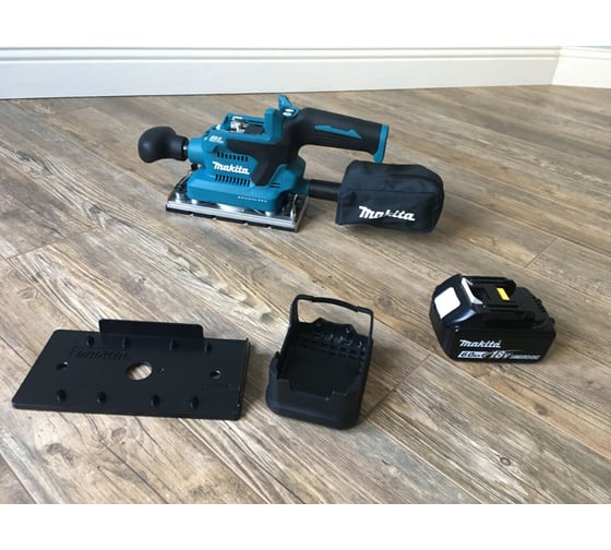 Вибрационная шлифмашина Makita LXT, BL, 18 В, XPT, 93x228 мм, 4000