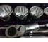 Набор дюймовых головок Мастер Ключ 1", 1.7/16" (36,5 мм) - 3.1/8" (79,4 мм), 15 предметов, металлический кейс МК560615 4