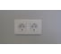 Рамка Systeme Electric 2-м UNICA STUDIO белая NU200418 1239742 2