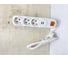 3-местный сетевой фильтр Nilson с заземляющим контактом, 2 порта USB 2,4А, 1,5 м. с выключателем 44134115 5