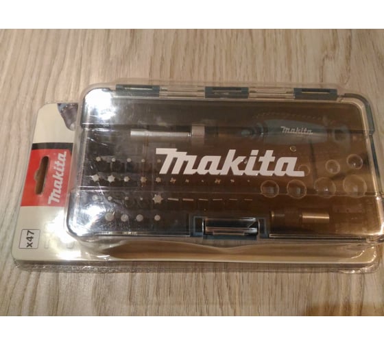 Набор насадок с отверткой (47 предметов) Makita B-36170