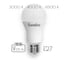 Светодиодная лампа Sweko 5 шт 42LED-A60-15W-230-3000K-E27 5
