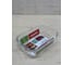Стеклянный контейнер appetite прямоугольный, 640 мл, голубой SL640RLB 4