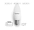 Светодиодная лампа Sweko 5 шт 42LED-C35-10W-230-3000K-E27 5