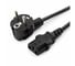 Кабель питания Cablexpert, 1.8м, Schuko- C13, 6А, черный, с заземлением PC-186 4