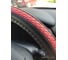Оплетка SKYWAY Luxury-1 M, черно/красная, экокожа S01102370 11