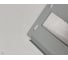 Пластрон (400х150) отверстие для DIN апп-ры (ШхВ) RAL 7035 MULTICOLOR MLT.UMK.PLD.400.150 5