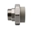 Комбинированная муфта VRT разъемная, наружная, 50х1 1/2", EVER plast, серый 526362 6