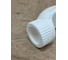 Обводное колено раструбное Damento 20 мм, белое 8782 4