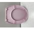 Пластиковая крышка для унитаза Bath Plus розовый KDU05 4