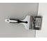 Кисть DECOR Black White PREMIUM универсальная, 100x15мм, серебристая щетина, 2К ручка 860-100 11607154 2