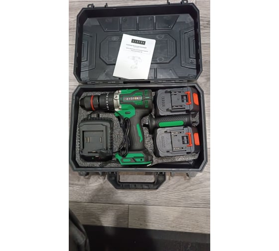 Аккумуляторная ударная дрель-шуруповерт Zitrek Green Impact 18V