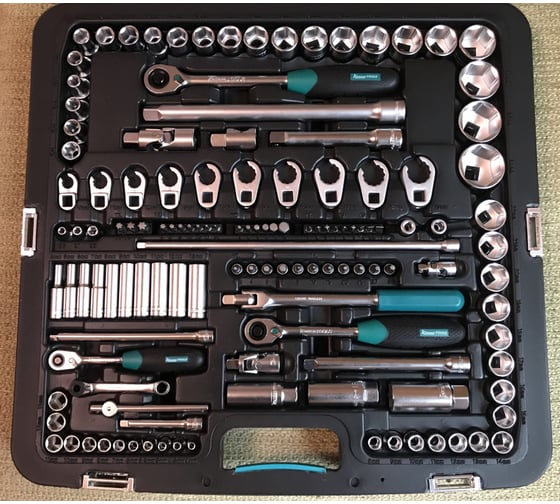 Набор торцевых головок Kamasa Tools 1/2