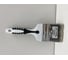 Кисть DECOR Black White PREMIUM универсальная, 75x15мм, серебристая щетина, 2К ручка 860-075 11606863 2