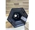 Садово-парковый светильник Camelion PP6301 С02 НТУ 07-60-004 У1 Валенсия 3 черный 6-гранный, пластик 14593 4