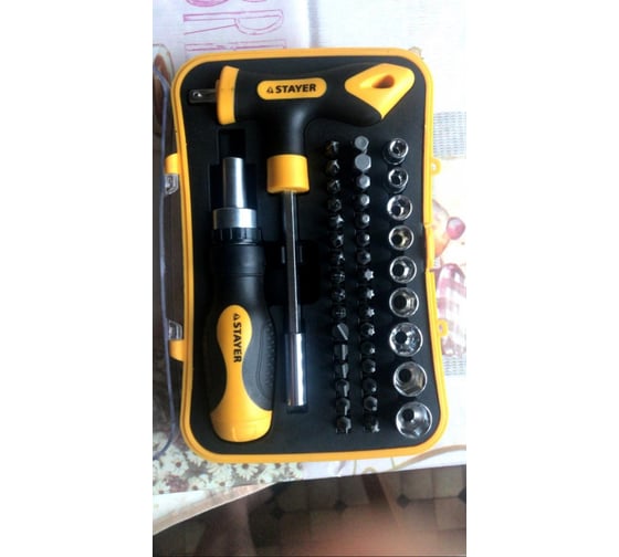 Набор: реверсивная отвертка, Т-образная отвертка-битодержатель