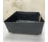 Кашпо квадрат на ножках LAMELA Sp.z o. 305 SAGA recycled 285 мм, 285 мм, h14см, 7л антрацит 072289 2