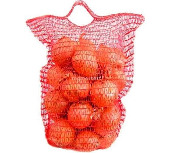 Изображение товара Овощная сетка ПОЛИМАКС 25x39 см 5 кг красная 100 шт 90001070-1