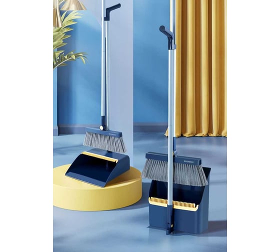 Изображение товара Набор для уборки с ветрозащитным совком Boomjoy JY3769