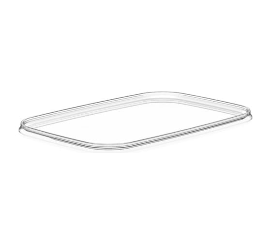 Изображение товара Крышка Perint 124 прямоугольная прозрачная 300 шт. Н0000021265