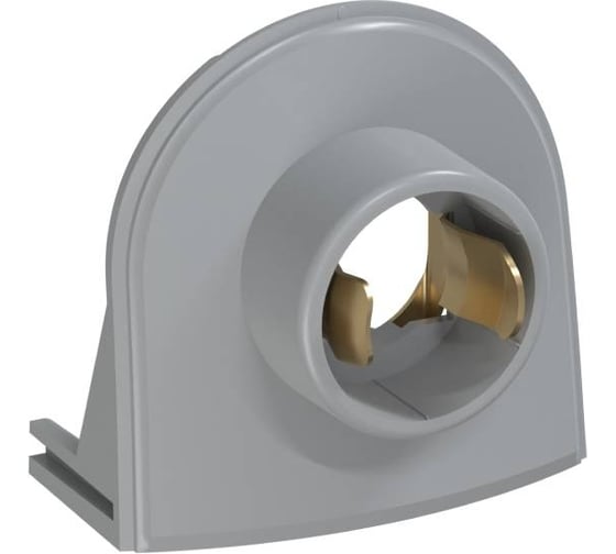 Изображение товара Ввод в распределительную коробку OneKeyElectro комплект Rotondo для гофротрубы Stahlmann 15А, цвет серый, 4 шт. 7700934