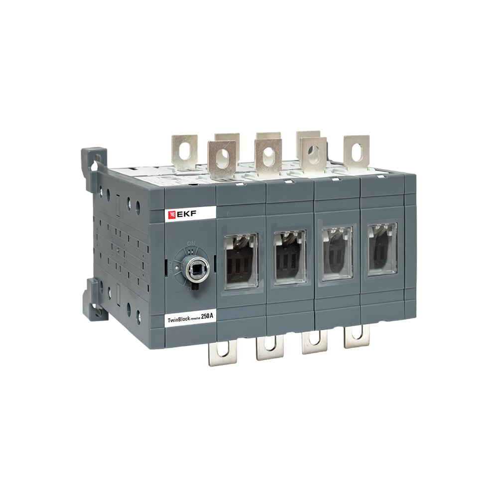 Изображение товара Рубильник EKF 250A 4P реверсивный модульный без рукоятки TwinBlock