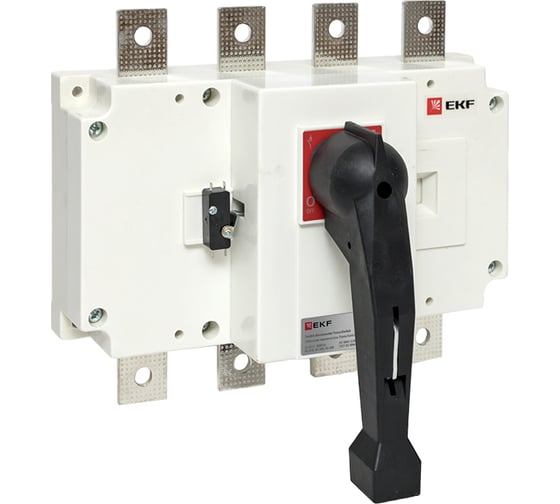 Изображение товара Рубильник-выключатель EKF 400A 4P c рукояткой управления для прямой установки PowerSwitch psds-400-4