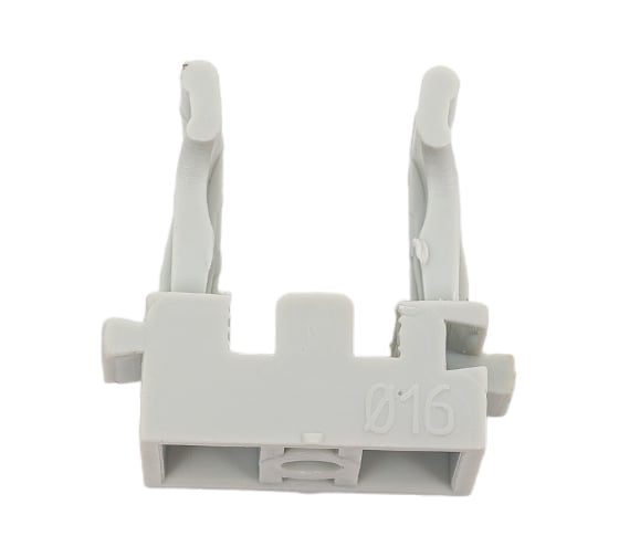 Изображение товара Клипса для гофротрубы Электропласт под монтажный пистолет, d16 мм 16MP100GR