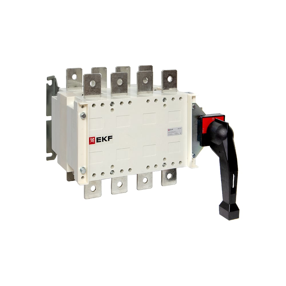 Изображение товара Рубильник-переключатель EKF 400A 4P PowerSwitch psсs-400-4 с рукояткой управления