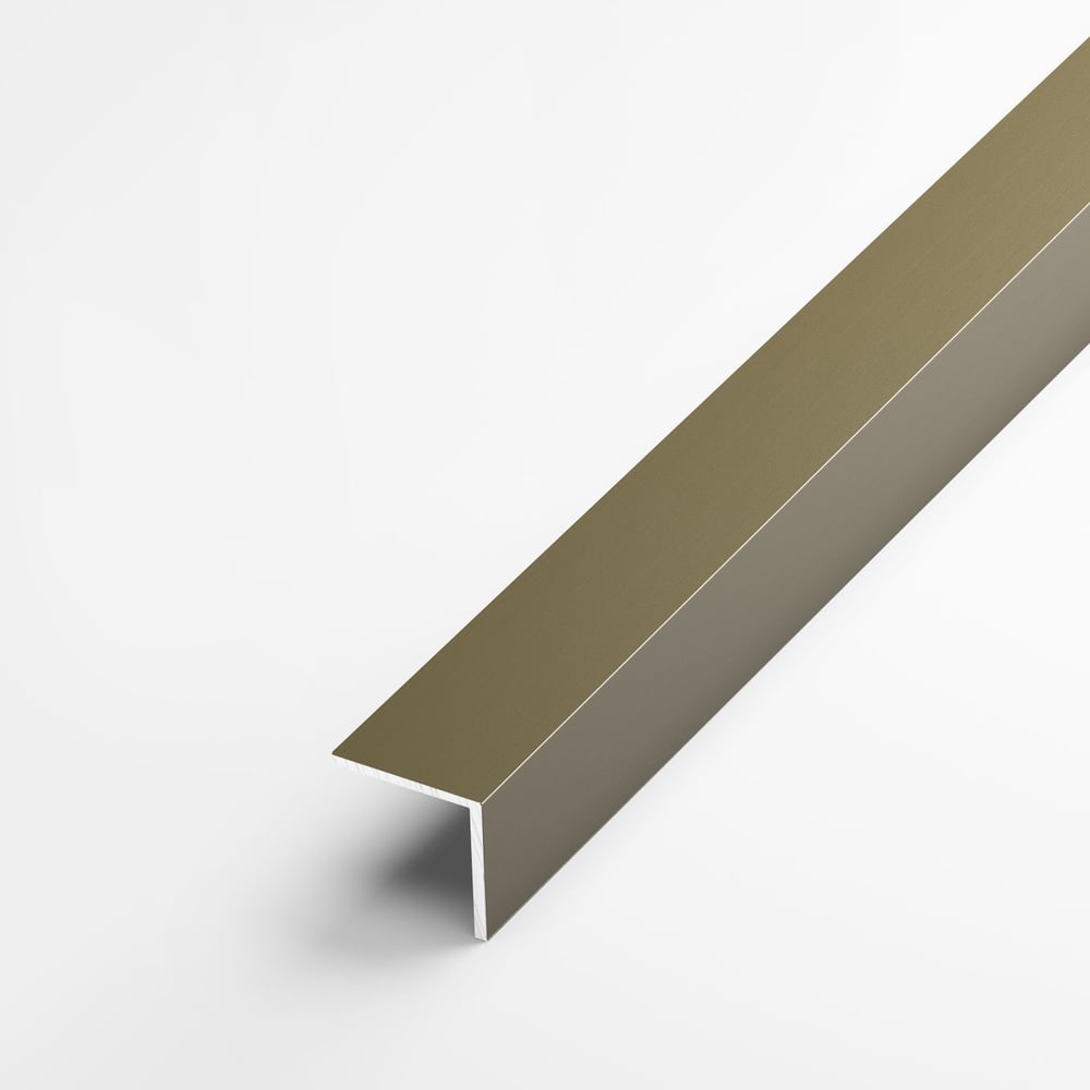 Изображение товара Декоративный алюминиевый угол Лука 10x10x1 мм бронзовый