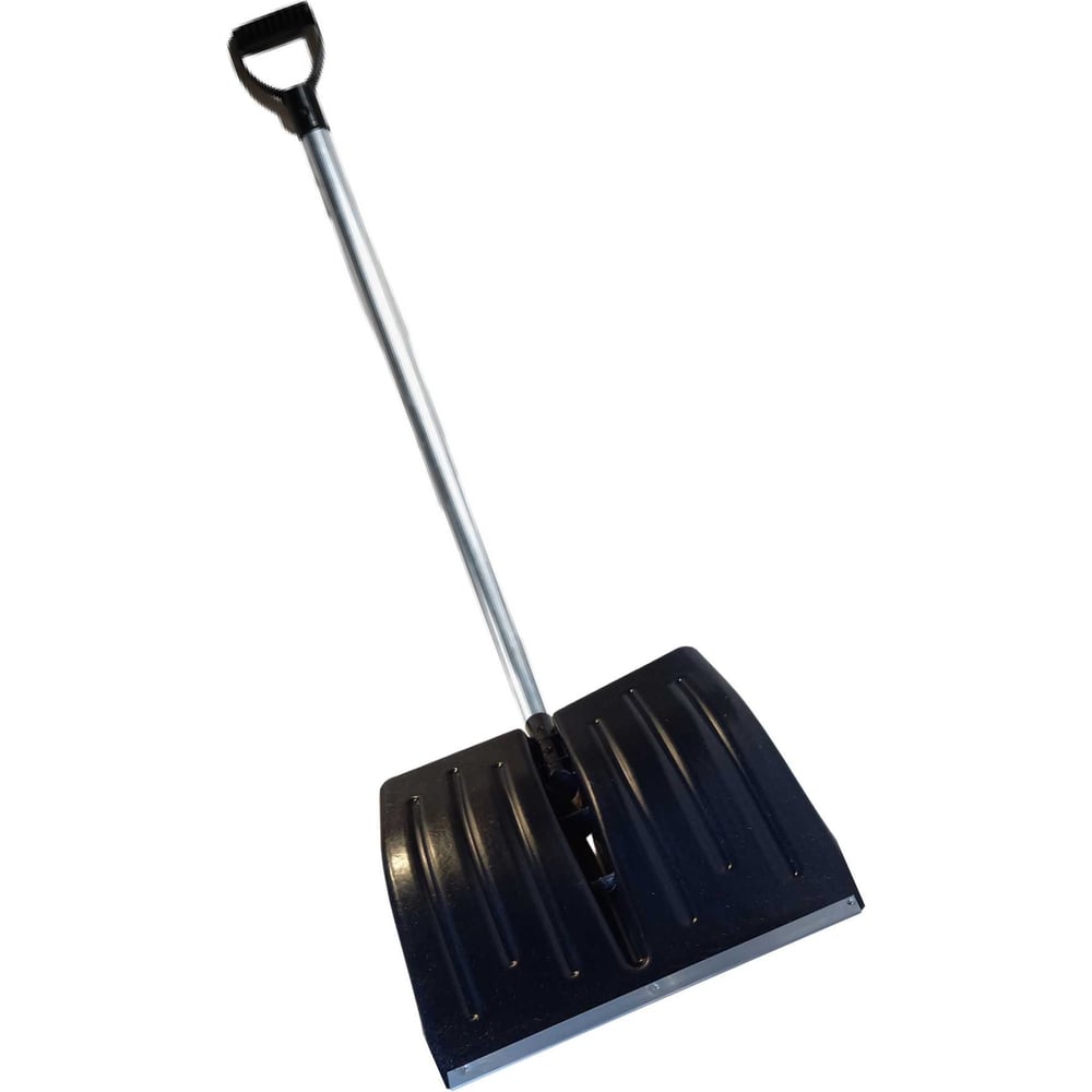 Изображение товара Пластиковая снеговая лопата с алюминиевым черенком ООО Агростройлидер №1 430x435мм